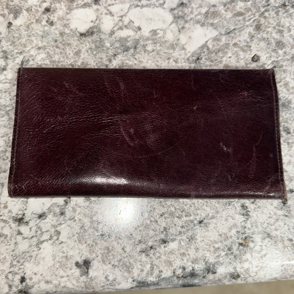 Vintage ultra slim leather wallet - Picture 3 of 16